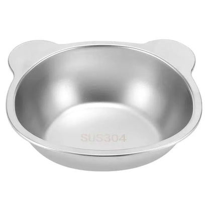 Raised Cat Bowl – Ergonomic Stainless Steel Design