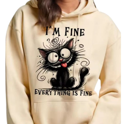 Women Cat Hoodie - Cute and Cozy