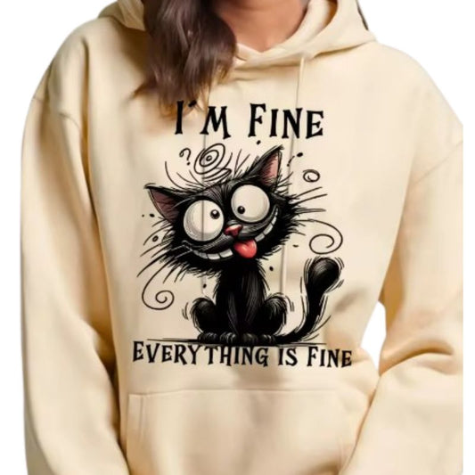 Women Cat Hoodie - Cute and Cozy